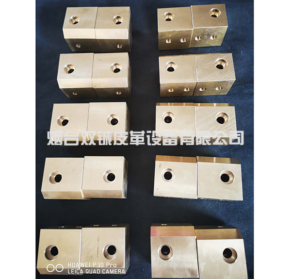 莫斯科尼片皮機尼龍壓輥銅座